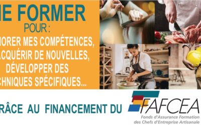 L&rsquo;importance de la formation professionnelle pour les chefs d&rsquo;entreprise artisanale en partenariat avec le FAFCEA